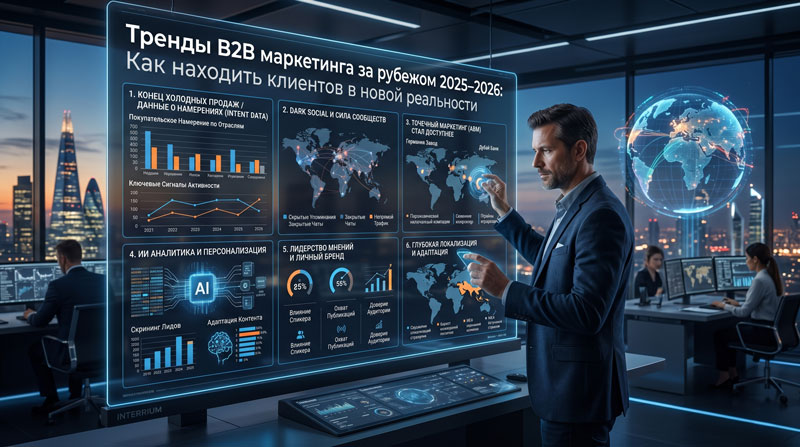 тренды B2B маркетинга за рубежом
